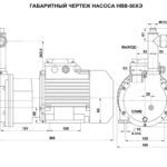 Водокольцевой вакуумный насос с эжектором химический стойкий НВВ-50ХЭ